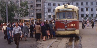 Советские трамваи. Сборник ретро-фото 1985г. Фердинанд Хьюзер и